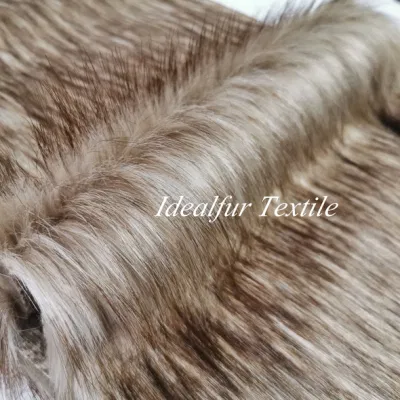 Long Pile Faux Fur Plush Jacquard Imitation Skin Artificial Fur